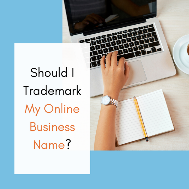 Trademark a name online deals