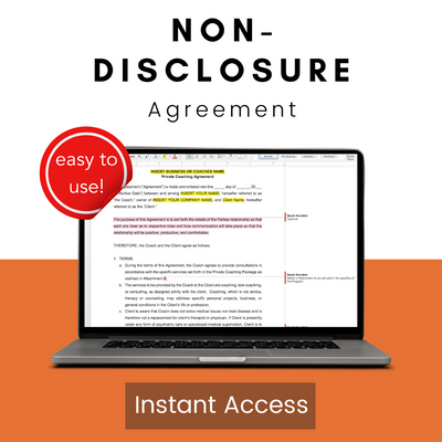 Non-disclosure agreement